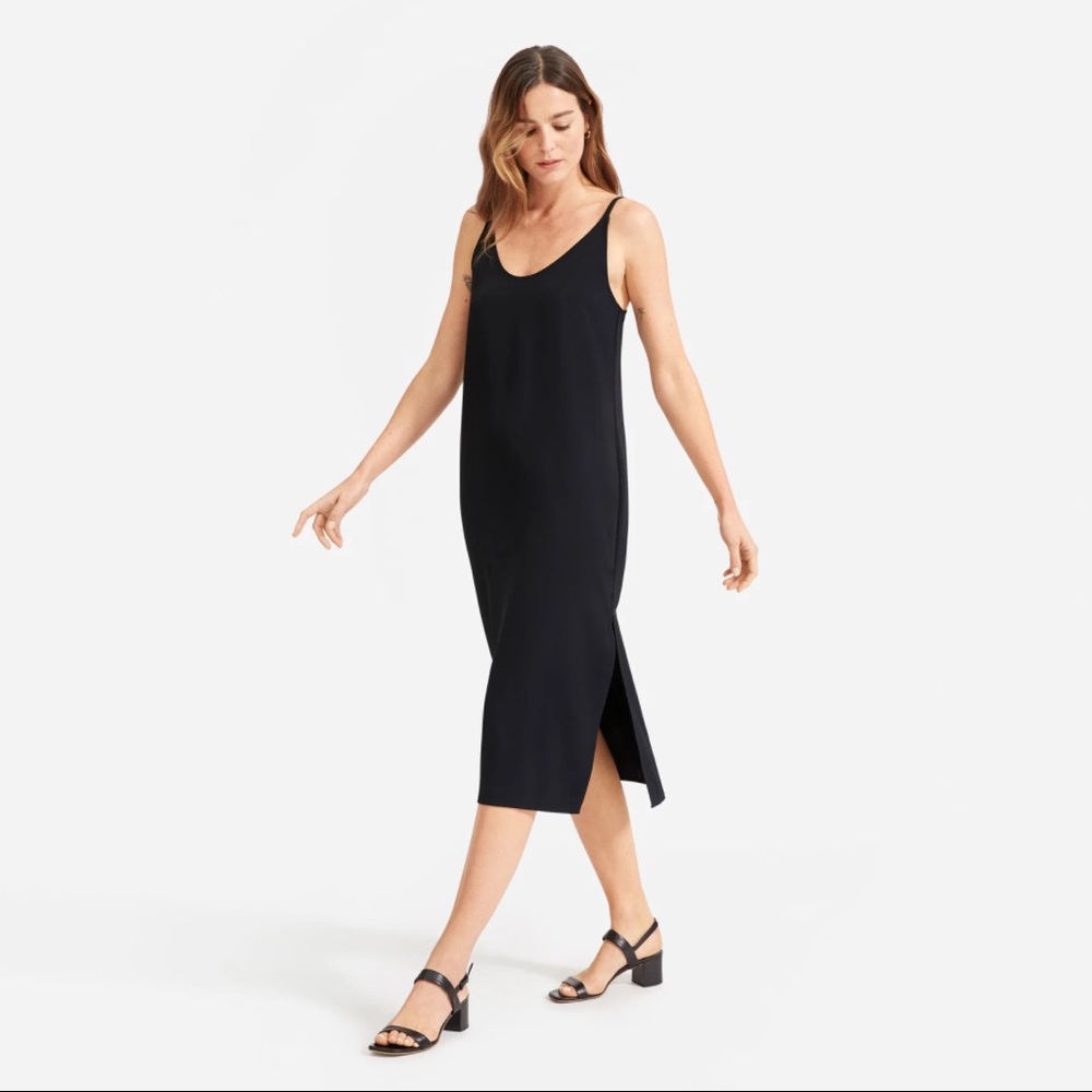 Everlane Japanese GoWeave Slip Dresss